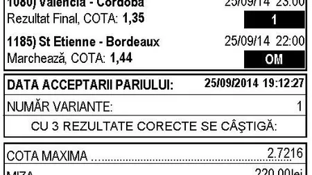 A câştigat peste 120 DE MILIOANE cu doar TREI MECIURI