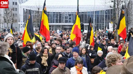 Belgienii ies în stradă din cauza REFORMELOR propuse de GUVERN