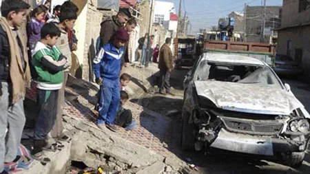 Irak: Cel puţin 25 de morţi într-un triplu atentat cu maşină-capcană