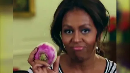 MICHELLE OBAMA, pe RITM de RAP cu un NAP VIDEO