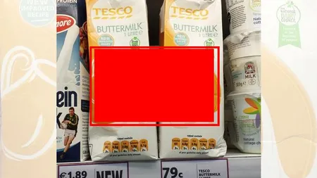 ŞOC într-un SUPERMARKET. Un client a rămas cu gura căscată când a văzut obsecenităţile care se aflau pe raft