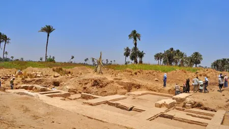 Templu faraonic descoperit din întâmplare sub o casă particulară din Cairo