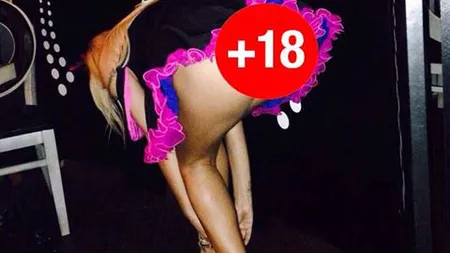 S-a aplecat şi s-a văzut tot! Paparazzi de la noi nu au ratat momentul. FOTO