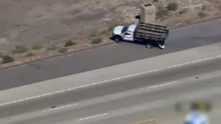 American căutat pentru fraudă, urmărit de autorităţile din California timp de o oră şi jumătate VIDEO