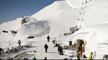 Kitzbuhel, feerie în satul de igluuri. FOTO şi VIDEO