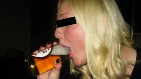 Piţipoanca din Iaşi care a devenit vedetă pe Facebook după o beţie FOTO