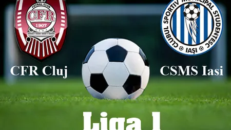 CFR CLUJ - CSMS IASI 4-0 LIVE VIDEO LOOK TV ONLINE