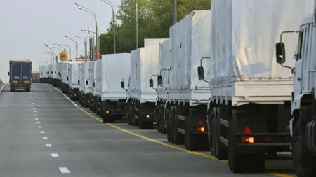 Rusia trimite al 35-lea convoi umanitar în estul Ucrainei