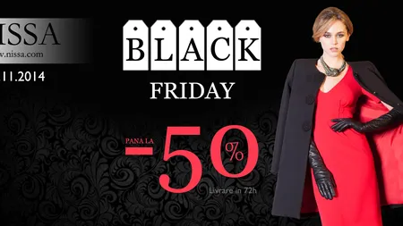 Black Friday - Reduceri de pana la 50% la NISSA