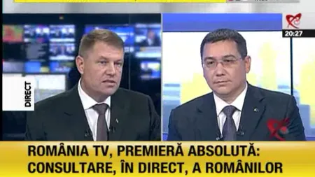Klaus Iohannis a venit nepregătit le dezbaterea electorală VIDEO