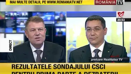 DEZBATERE PONTA - IOHANNIS. Klaus Iohannis, repetent pe tema românilor din diaspora