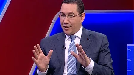 ALEGERI PREZIDENŢIALE 2014. Victor Ponta: Băsescu a ieşit să-l ajute pe Iohannis