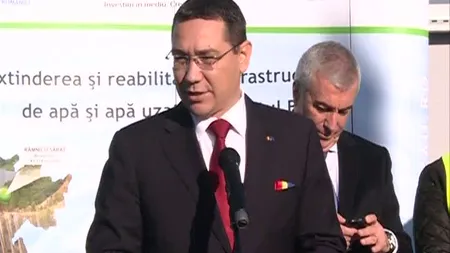 Victor Ponta: Există o singură Românie şi un singur popor român. Eu voi fi preşedintele tuturor românilor