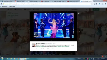 Incident sexy în direct, la tv. Unei cântăreţe i-a căzut rochia de pe ea VIDEO