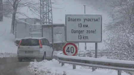 MAE, atenţionare de călătorie: Ploi abundente, vânt puternic, zăpadă şi polei în BULGARIA