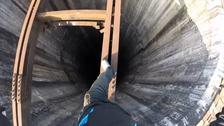 Aventură la înălţime. Un român a uimit o lume întreagă cu ultima sa acrobaţie la 280 de metri VIDEO