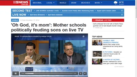 Doi fraţi politicieni din tabere adverse, au fost făcuţi de RUŞINE de către mama lor, în DIRECT, la TV