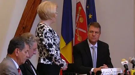 Klaus Iohannis, ultima şedinţă la Primăria Sibiu. Astrid Fodor, aleasă primar interimar