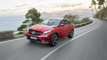 UPDATE Primele imagini oficiale cu Mercedes GLE Coupe VIDEO
