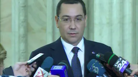 Discuţii Ponta-Tăriceanu, la Parlament pe tema noii structuri a Guvernului