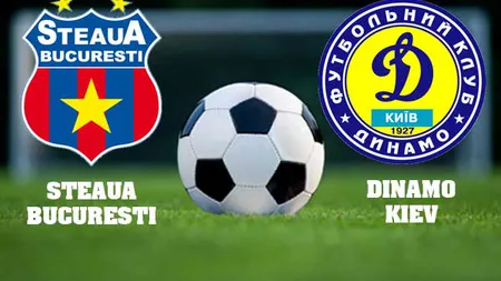 STEAUA - DINAMO KIEV. Grupa Stelei vă îmbogăţeşte!