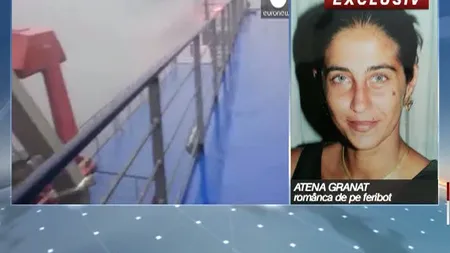 Românca aflată pe vaporul care a luat foc lângă Grecia face mărturii cutremurătoare VIDEO