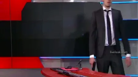 BĂRBAT ÎNARMAT, în clădirea postului public de televiziune din Olanda. Programul a fost întrerupt VIDEO