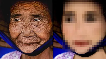 Transformare în Photoshop: O femeie de 100 de ani devine iarăşi tânără în câteva minute VIDEO UIMITOR