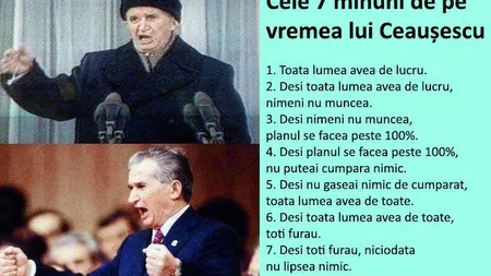 Cele mai TARI BANCURI din perioada comunistă