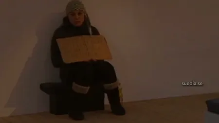 Cerşetori români, exponate la o galerie de artă din Malmo
