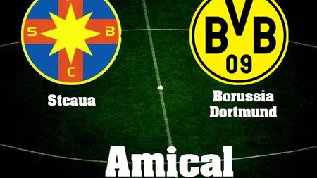 STEAUA - BORUSSIA DORTMUND 0-1: Gol în minutul 84!