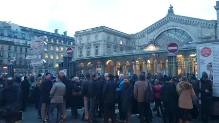 ALERTĂ ÎN FRANŢA. Gara de Est din Paris a fost evacuată