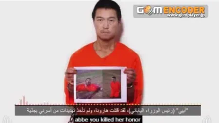 Unul dintre cei doi japonezi luaţi ostatici de Statul Islamic a fost DECAPITAT - VIDEO