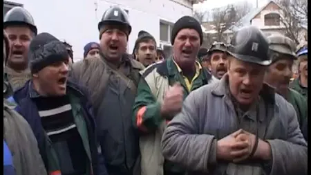 Sute de mineri din Suceava au intrat în grevă. Oamenii încă aşteaptă salariul pe decembrie VIDEO