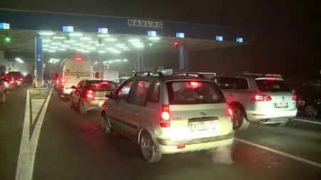 Aglomeraţie pe DN 7 şi în Vama Nădlac. Românii care lucrează în străinătate şi-au terminat vacanţa în ţară