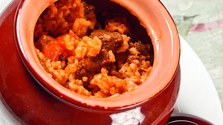 REŢETA ZILEI: Pilaf cu carne de vită