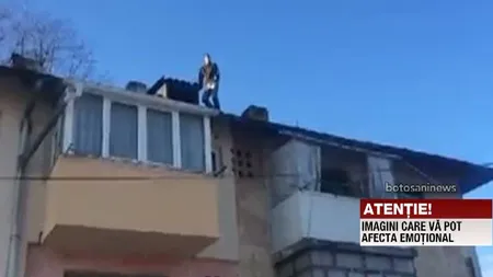 Un chefliu sucevean, spaima poliţiştilor şi pompierilor. A aruncat în ei cu cărămizi VIDEO