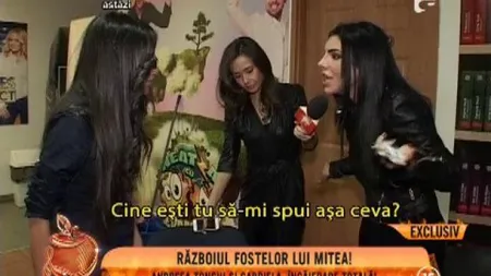 BĂTAIE între fostele iubite ale lui Nicolae Mitea VIDEO