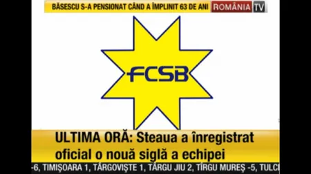 Steaua renunţă la STEMA GALBENĂ! Gigi Becali a înregistrat trei sigle noi la OSIM