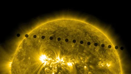 FOTOGRAFII FASCINANTE surprinse de astronomi, care prezintă SOARELE într-un mod inedit