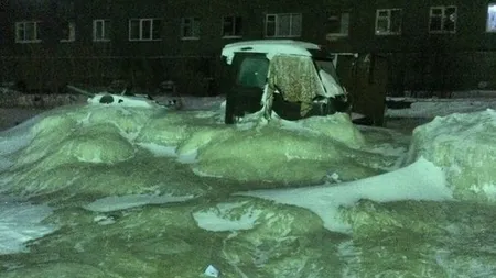 Ca în filmele de ficţiune: Cum arată un oraş DE GHEAŢĂ din Rusia GALERIE FOTO