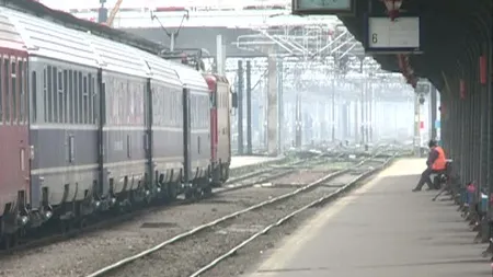 Trenurile de călători, ÎNTÂRZIERI din cauza gerului. Au fost CELE MAI SCĂZUTE temperaturi din ultimii ani