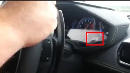 ŞOCANT. S-au filmat în timp ce RULAU cu 330 de KM/H pe autostradă, ca apoi să fac accident VIDEO