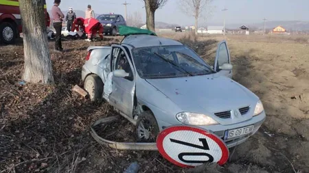 Accident grav la Iaşi: Un poliţist a murit pe loc. VIDEO ŞOCANT