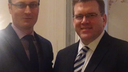 Întâlnire între şeful AID şi însărcinatul cu afaceri al SUA la Bucureşti, Dean Thompson