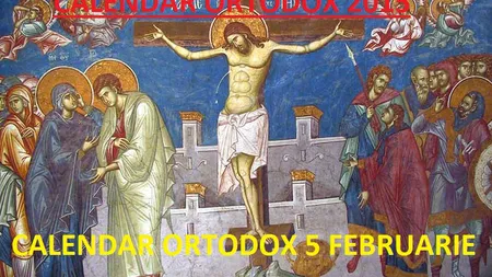 CALENDAR ORTODOX 2015: Ce trebuie să facă TOŢI CREŞTINII VINERI