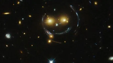 Emoticon în spaţiu. O fotografie realizată de telescopul Hubble surprinde un 