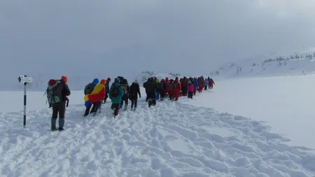 Intervenţie DRAMATICĂ. Zeci de cercetaşi au fost salvaţi din viscol