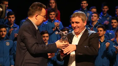 Gică Hagi, premiat de LPF la împlinirea a 50 de ani