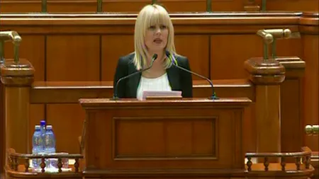 Elena Udrea, declaraţie ULUITOARE la plecarea din Parlament. Ce i-a urat lui Dorin Cocoş, după ce a denunţat-o